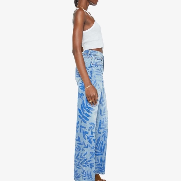 NWT MOTHER Superior The Lasso Sneak in Pressed Leaves Wash - Picture 2 of 7